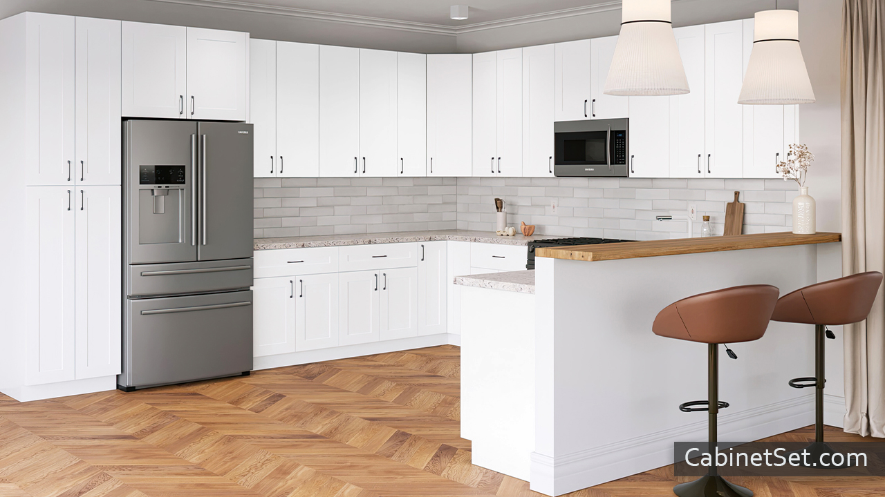 Madison White Shaker Kitchen