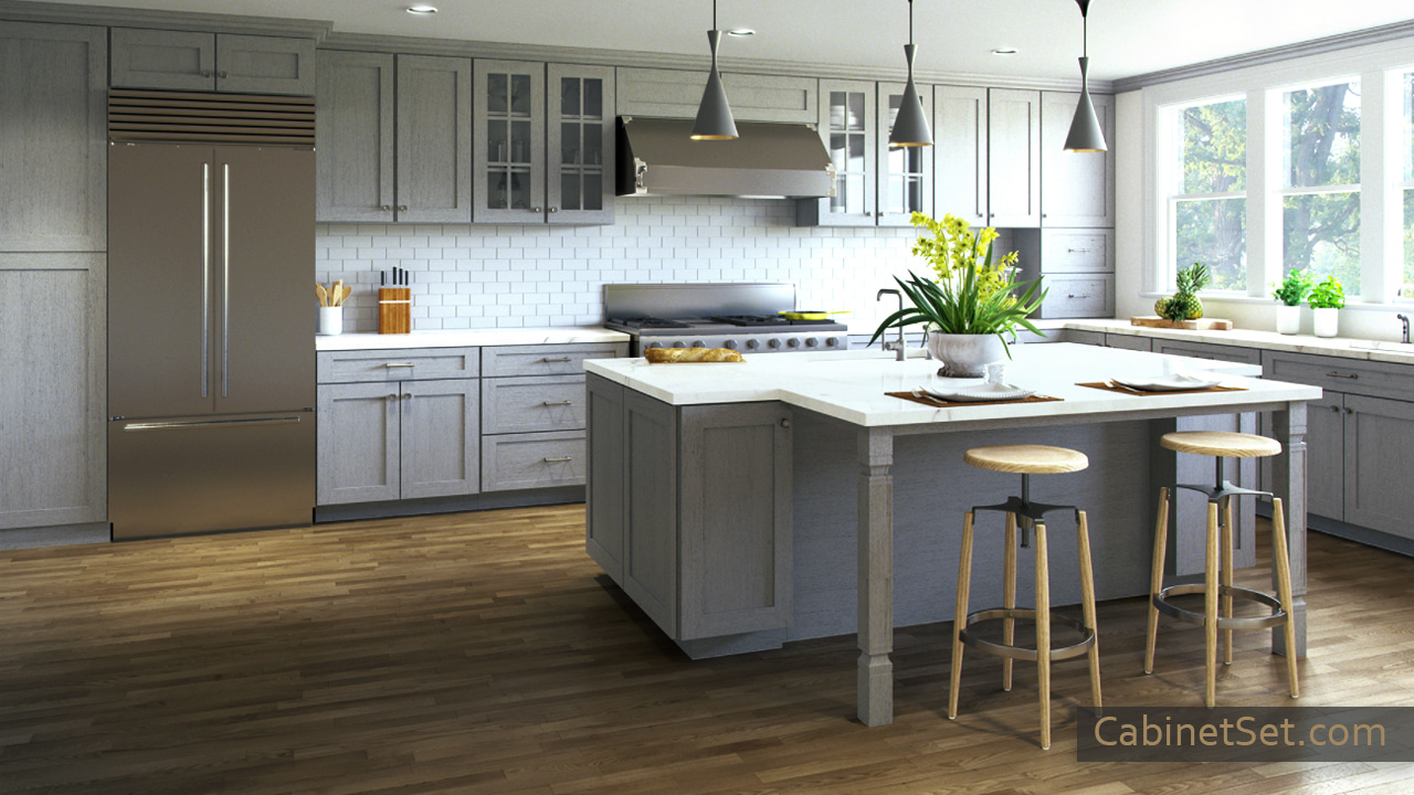 Newport Grey Shaker Kitchen