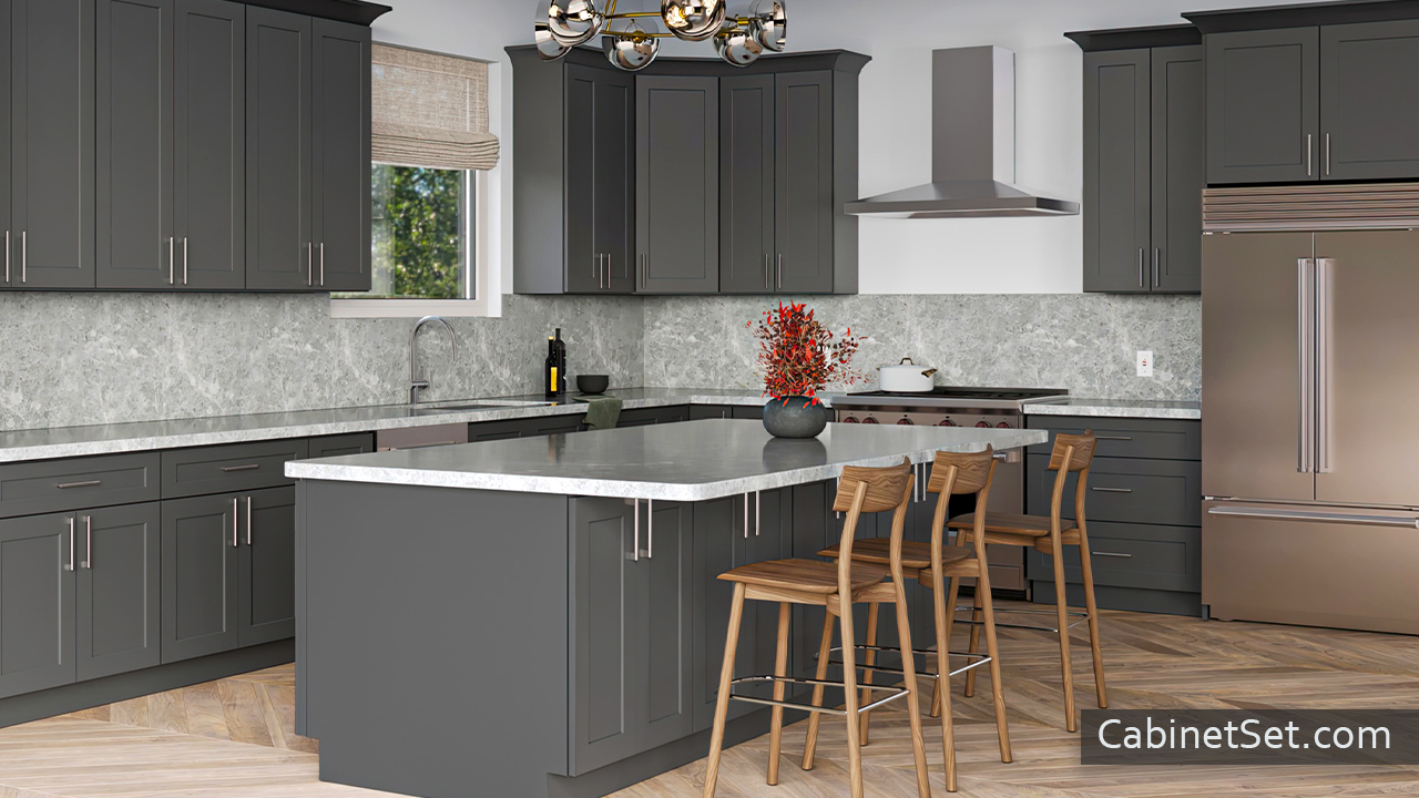 Salem Grey Shaker Kitchen