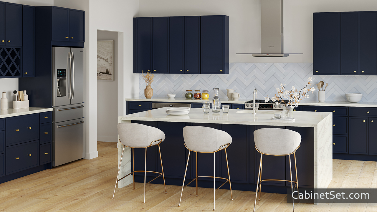 York Slim Blue Shaker