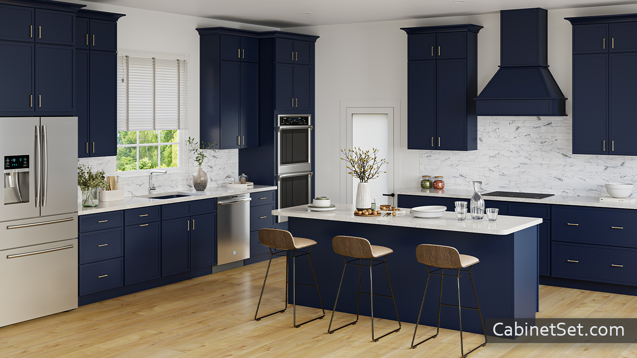 York Slim Blue Shaker