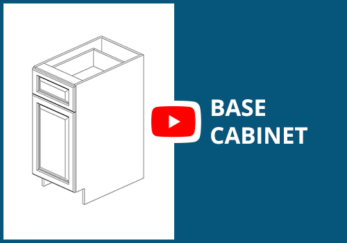 Frameless Assembly Base Cabinet