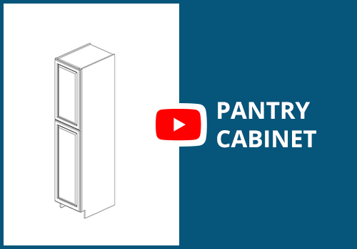 Frameless Assembly Pantry & Oven Cabinet