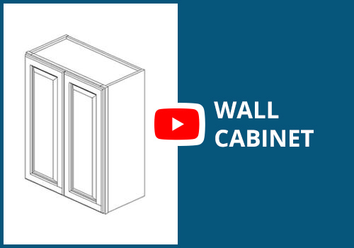 Frameless Assembly Wall Cabinet