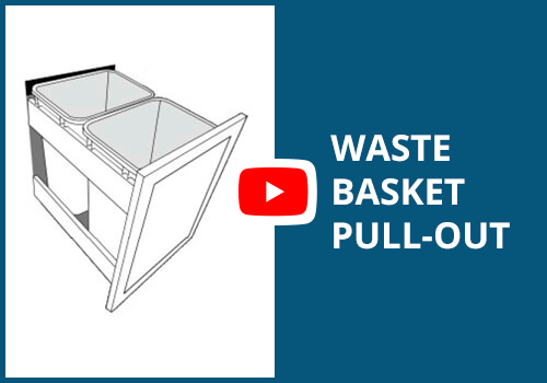 Wasterbasket Pull-out Assembly Video