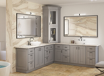 Anchester Grey - Pre-Assembled Bathroom Vanities