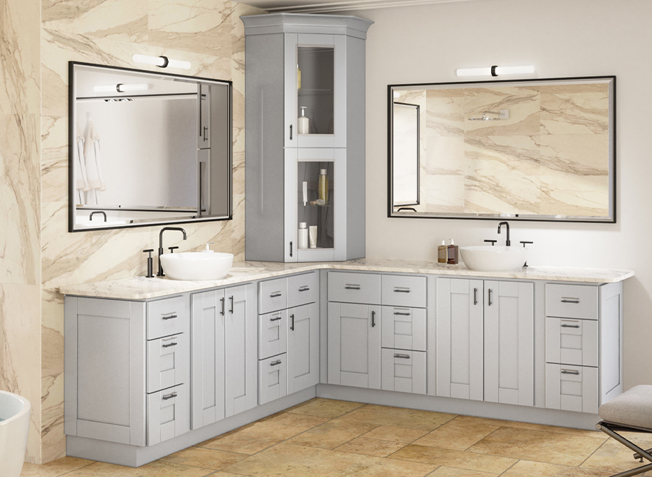 Anchester Grey - Pre-Assembled Bathroom Vanities