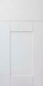 Anchester White door profile