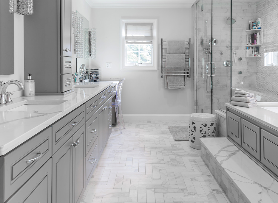 Aspen Grey - Pre-Assembled Bathroom Vanities