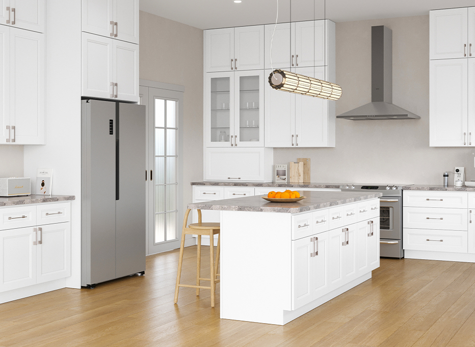 Astoria Pure - Pre-Assembled Kitchen Cabinets