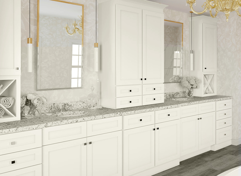 Chatham Dove Shaker - Pre-Assembled Kitchen Cabinets