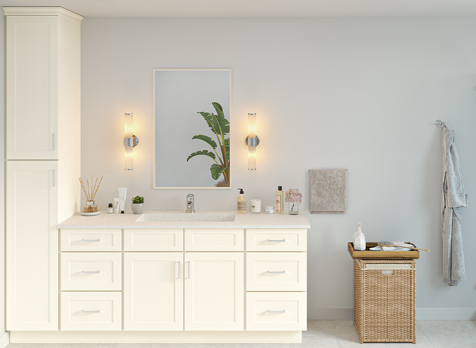 Chatham Linen Shaker - Pre-Assembled Kitchen Cabinets