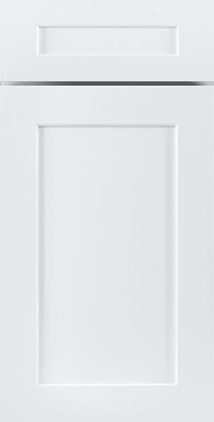 Classic White Shaker door profile