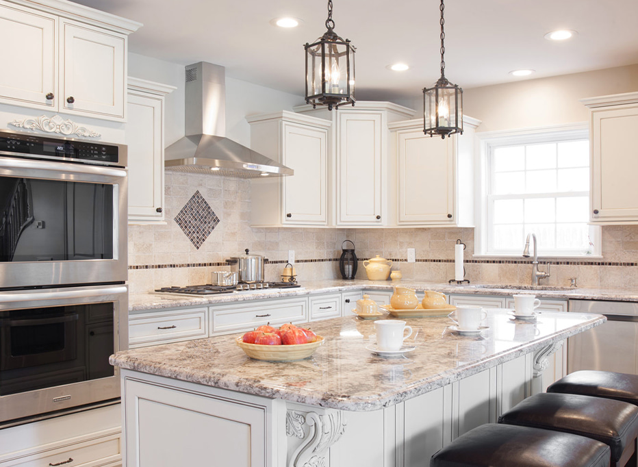 Dark Cream Glaze - Pre-Assembled Kitchen Cabinets