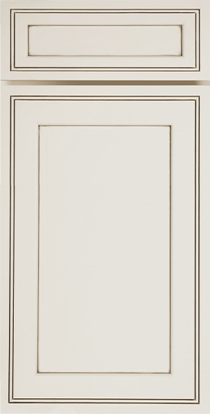 Dark Cream Glaze Front Door