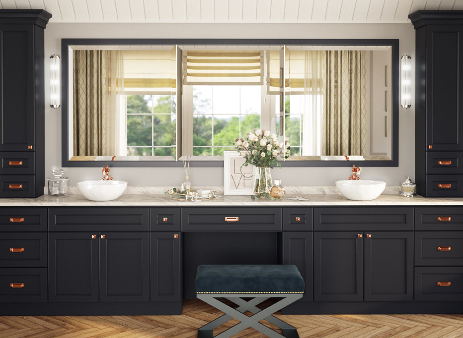 Hanover Charcoal - Pre-Assembled Bathroom Vanities