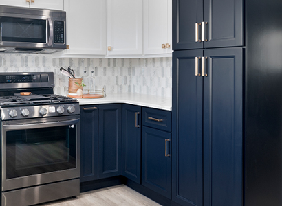 Lexington Blue - Ready to Assemble Kitchen Cabinets
