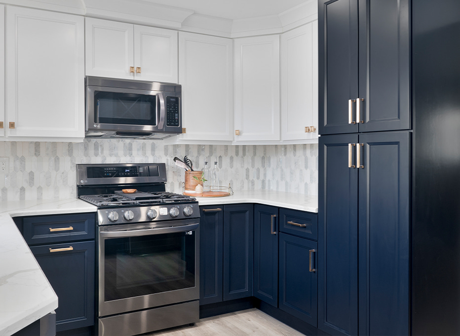 Lexington Blue - Ready to Assemble Kitchen Cabinets