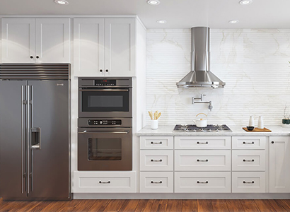 Madison White Shaker - Pre-Assembled Kitchen Cabinets