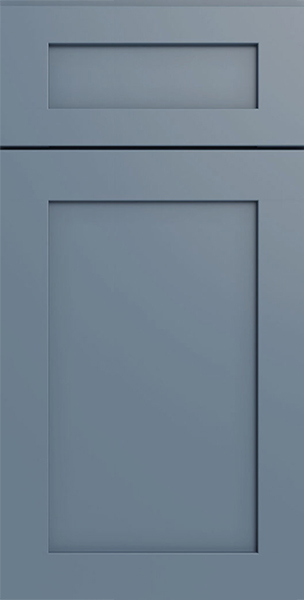 Newport Blue Shaker door profile