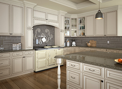 Pearl Glaze - Ready to Assemble Kitchen Cabinets