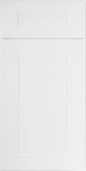 Summit White Shaker door profile