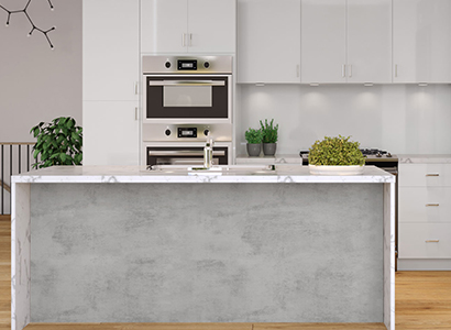 Urban Concrete Gray - Pre-Assembled Kitchen Cabinets