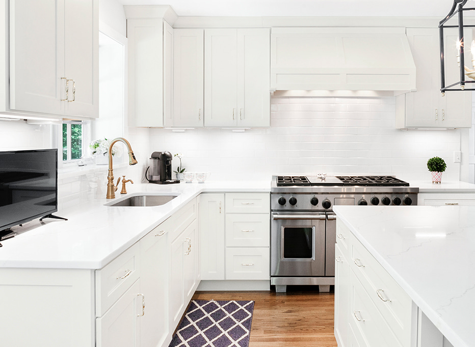 Vienna White - Ready to Assemble Kitchen Cabinets