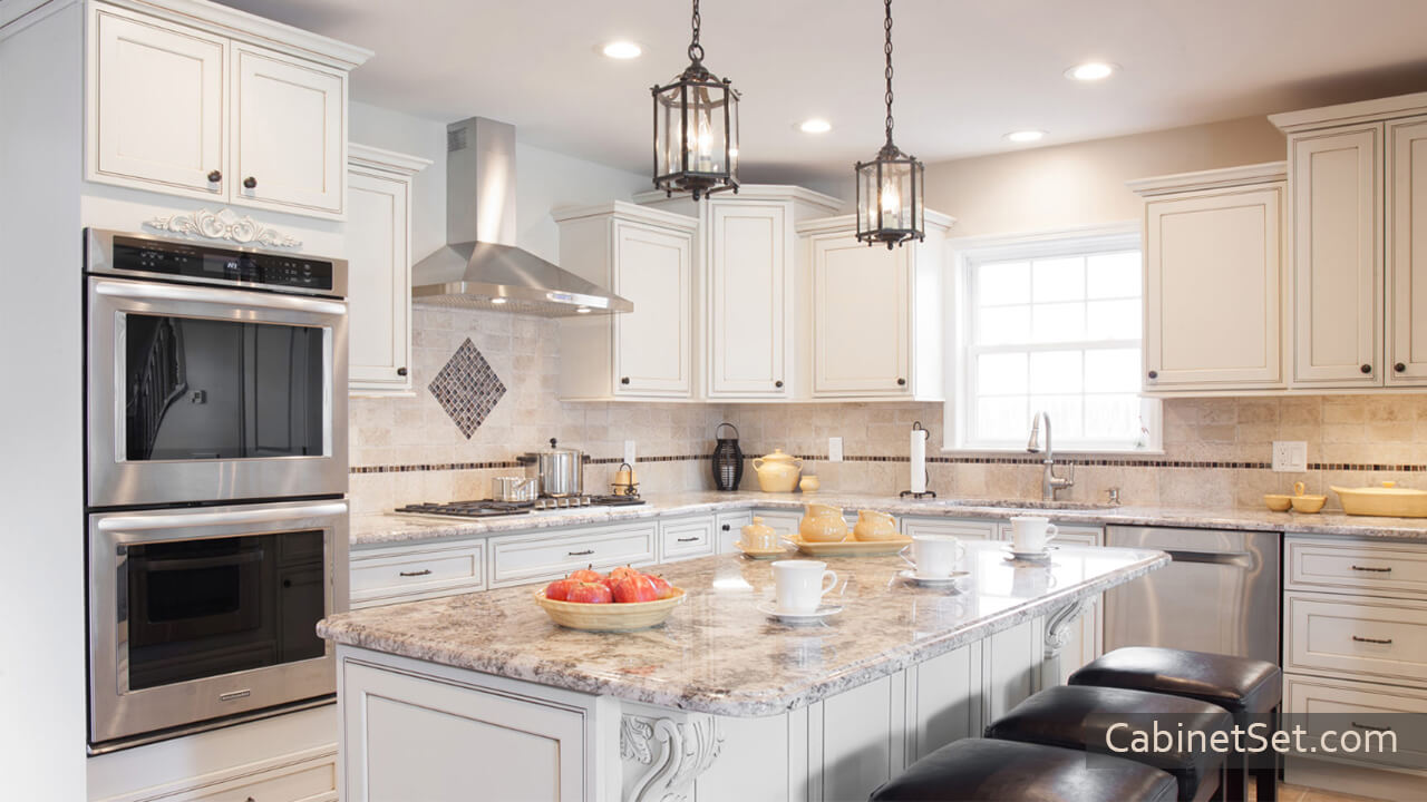 White cabinets with black glaze hotsell