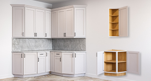 End Angle Cabinets