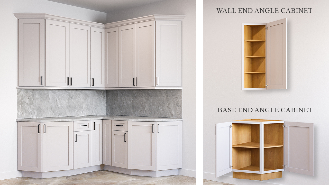 End Angle Cabinets