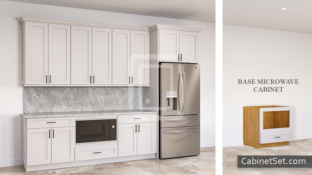 Base Microwave Cabinet