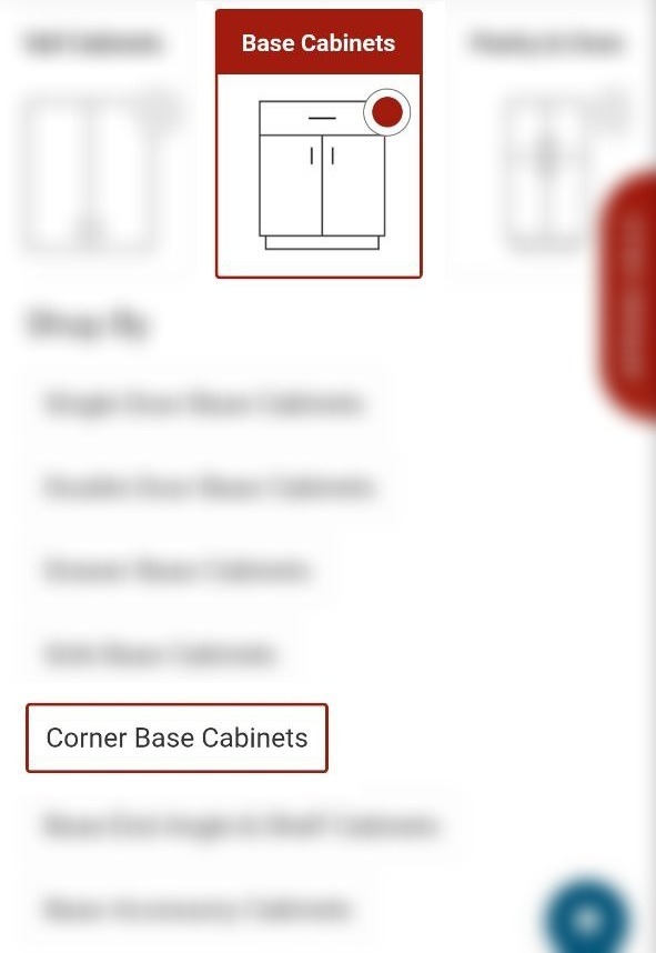 Lazy Susan Cabinets