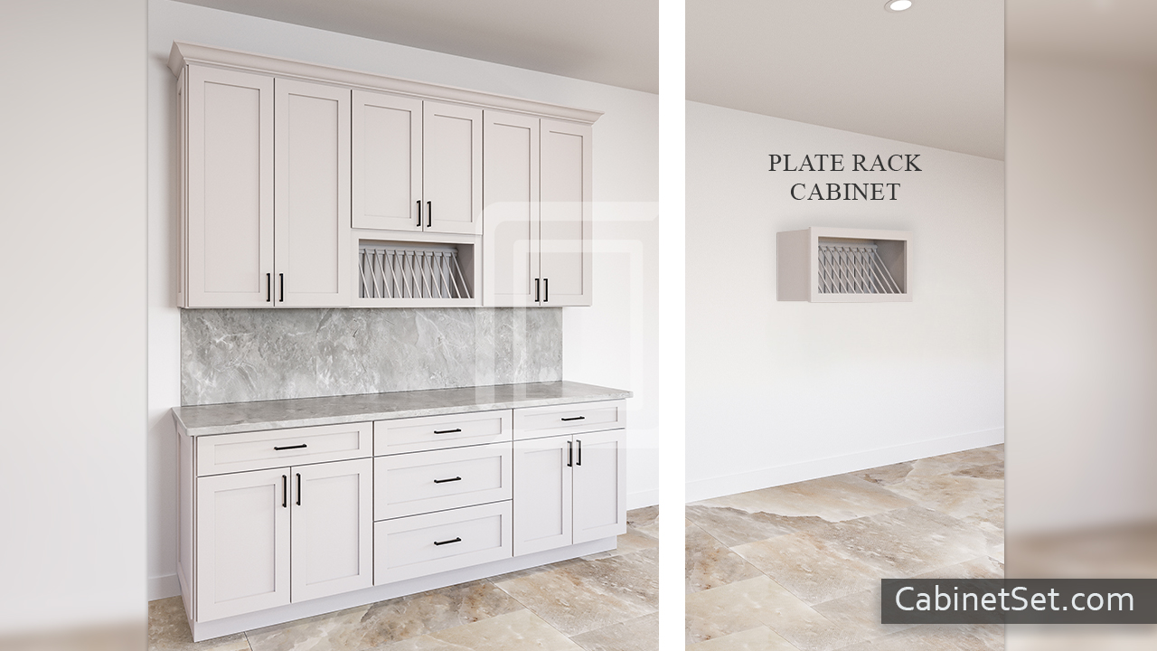 Plate Rack Cabinet