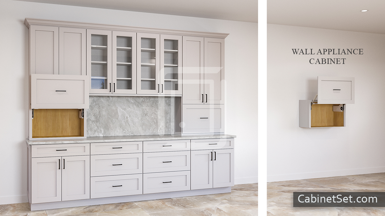 Wall Appliance Cabinet