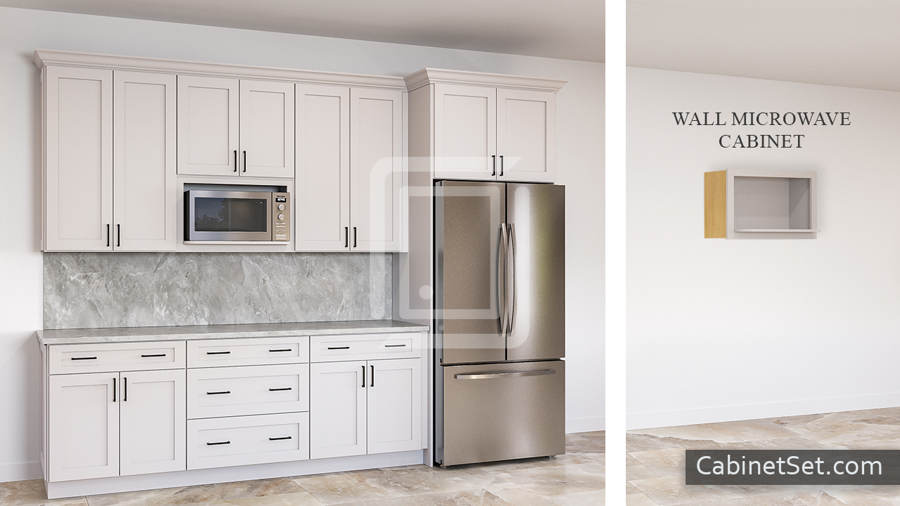 Wall Microwave Cabinets