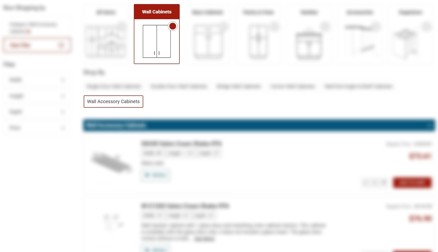 Wall Microwave Cabinet