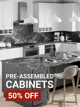 Pre-Assembled Cabinets