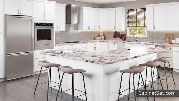 Dayton Slim White Shaker