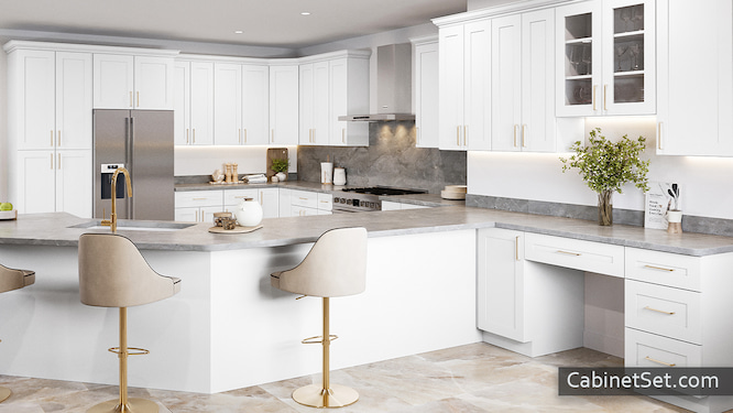 Madison White Shaker