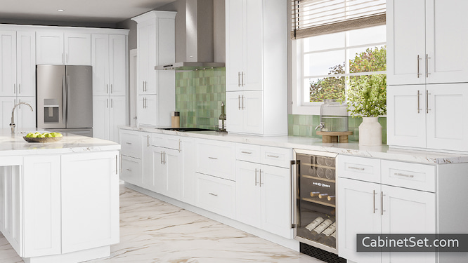 Build Your Dream Kitchen With Tru White Cabinets!  (Row 2)