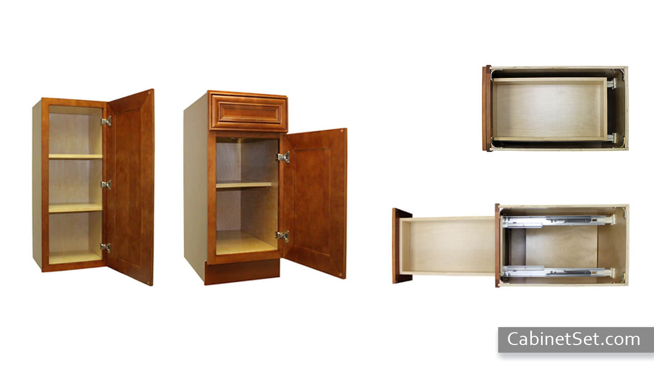 Hawick Chestnut Glaze Cabinet Details