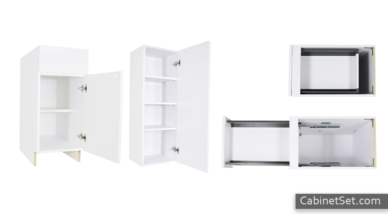 Ultra White Cabinet Details