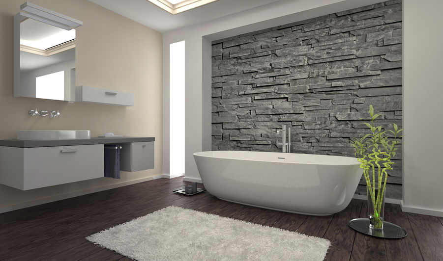 Stone in Bathroom
